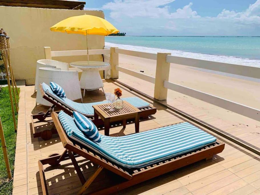 Casa Duplex Beira Mar Com Caseiro De Cortesia Em Maceio Екстер'єр фото